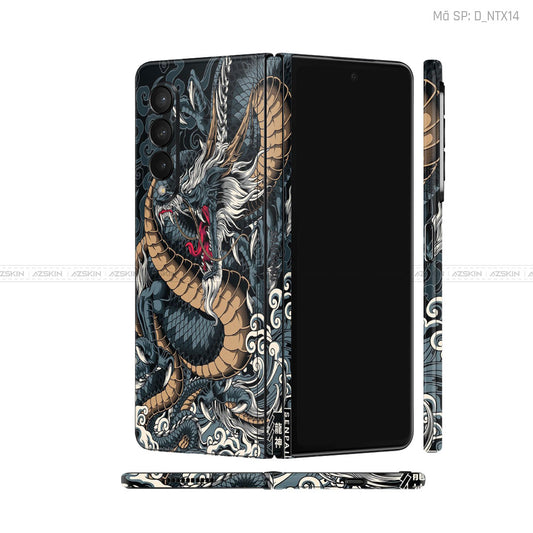 Dán Skin Galaxy Z Fold3 Hình Rồng | D_NTX14