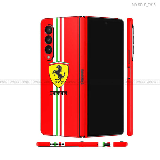 Dán Skin Galaxy Z Fold3 Hình Ferrari | D_TH13
