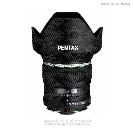 Ống Kính Pentax Vân Nổi Mamba Đen | UVPT05