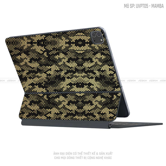 Dán Skin Magic Keyboard Vân Mamba Gold | UVPT05