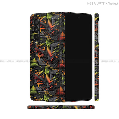 Dán Skin Galaxy Z Fold5 Vân Nổi Abstract 03 | UVPT21