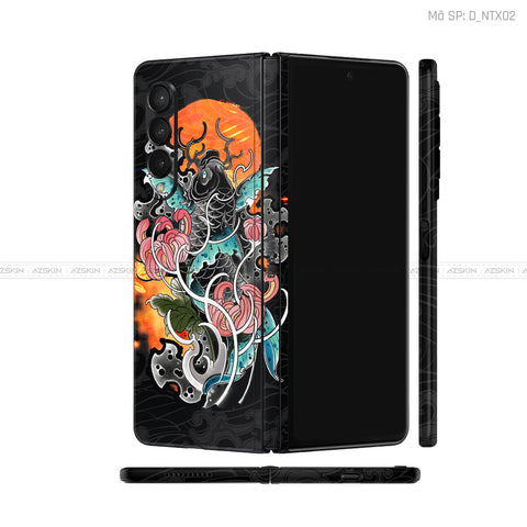 Dán Skin Galaxy Z Fold 6 Hình Tattoo | D_NTX03