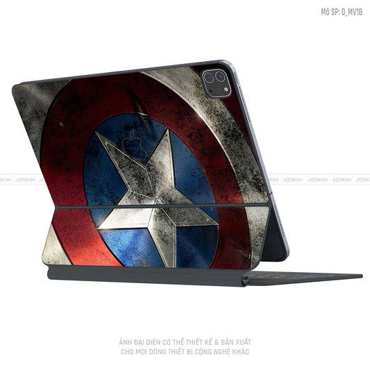 Dán Skin Magic Keyboard Hình Marvel | D_MV18