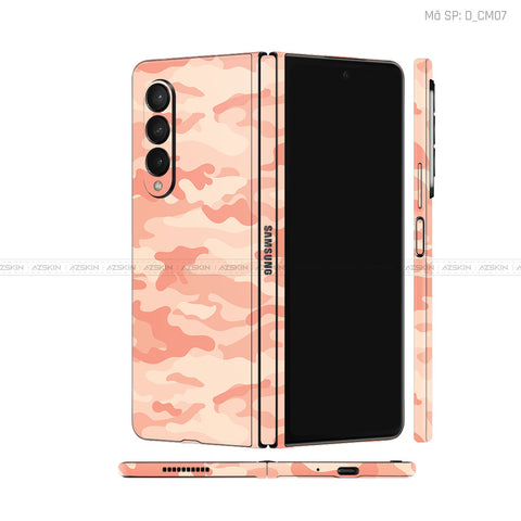 Dán Skin Galaxy Z Fold3 Hình Camo | D_CM07
