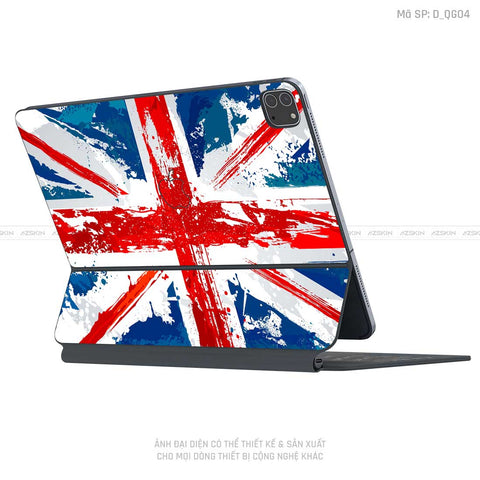 Dán Skin Magic Keyboard Hình Quốc Gia | D_QG04