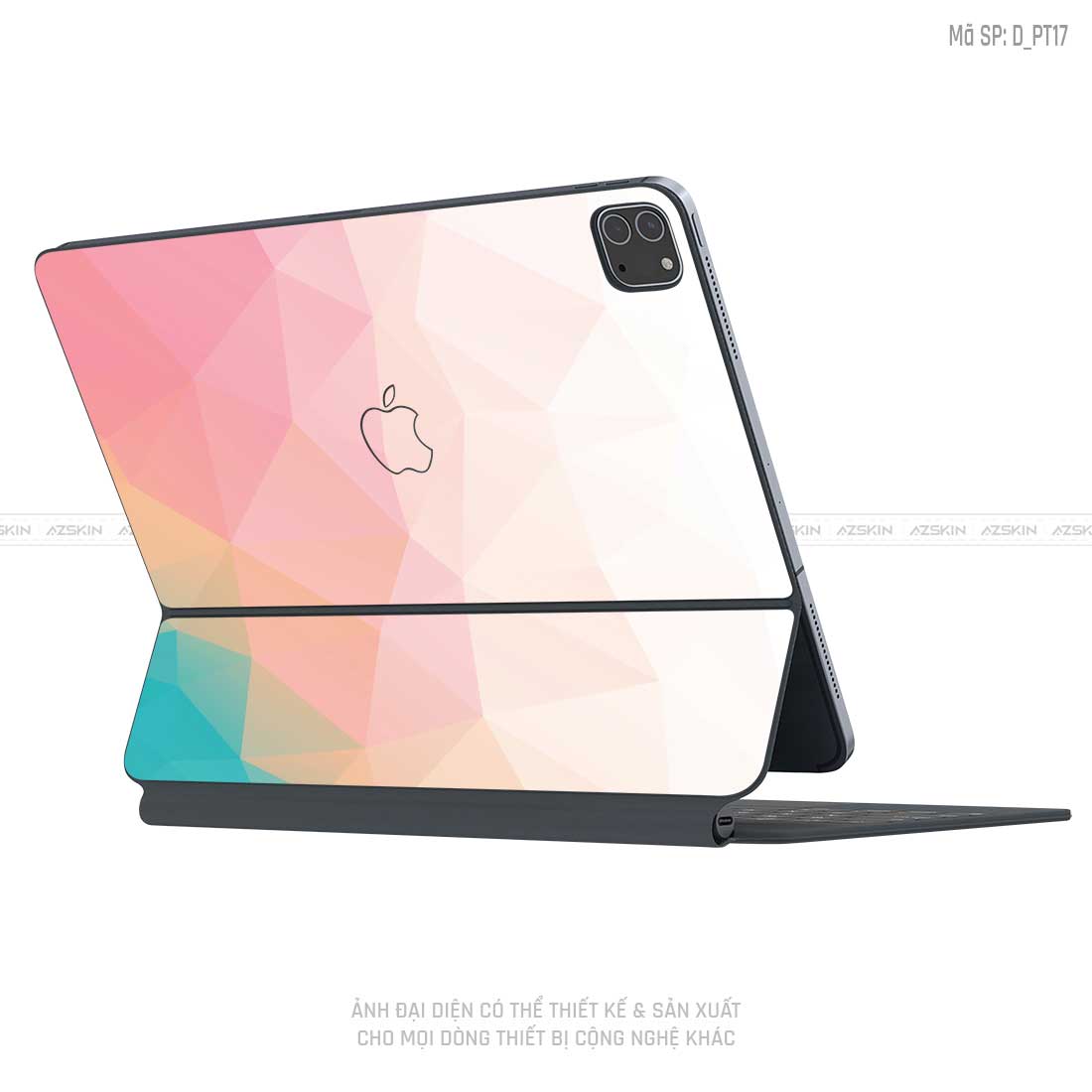 Dán Skin Magic Keyboard Hình Pastel | D_PT17