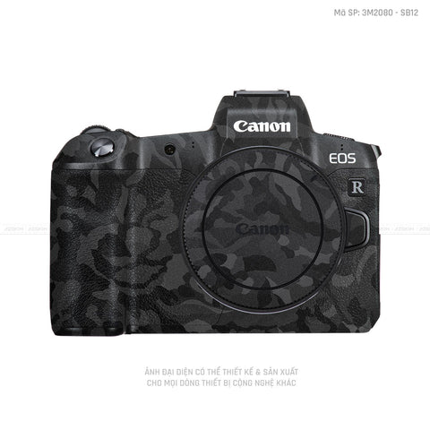 Dán Skin Camo Black Máy Ảnh Canon DSLR | 3M2080 - SB12