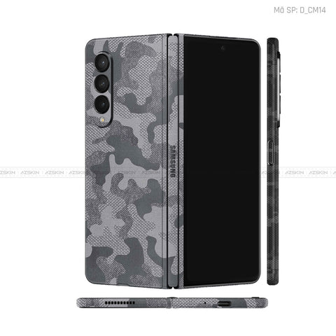 Dán Skin Galaxy Z Fold3 Hình Camo | D_CM14