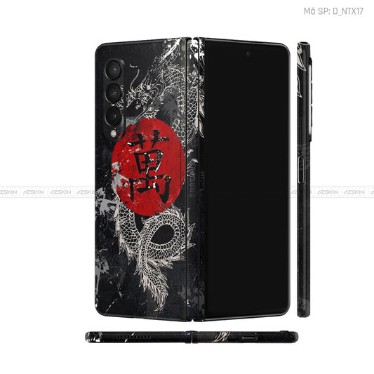 Dán Skin Galaxy Z Fold 7 Hình Tattoo | D_NTX17