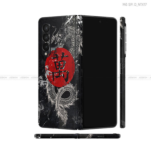 Dán Skin Galaxy Z Fold 6 Hình Tattoo | D_NTX17