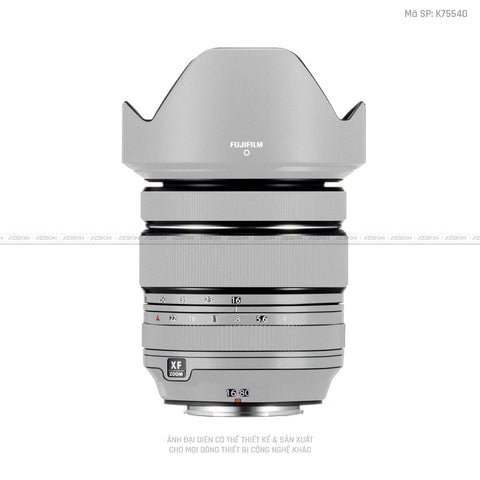 Dán Skin Ống Kính Fujifilm Đổi Màu Bạc | K75548