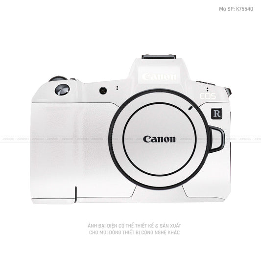 Dán Skin Máy Ảnh Canon Màu Trắng | K75540