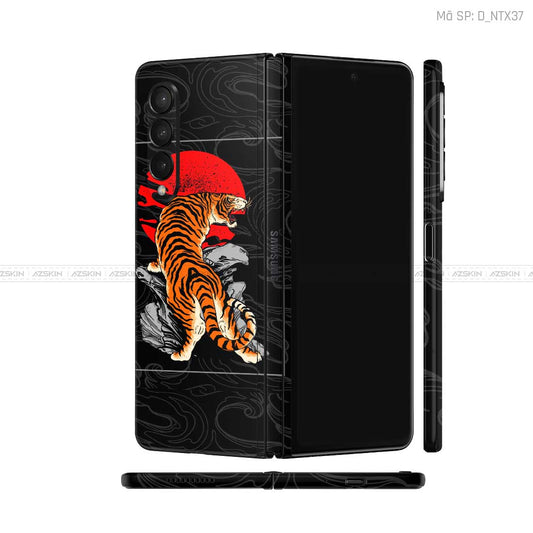 Dán Skin Galaxy Z Fold4 Hình Hổ | D_NTX37