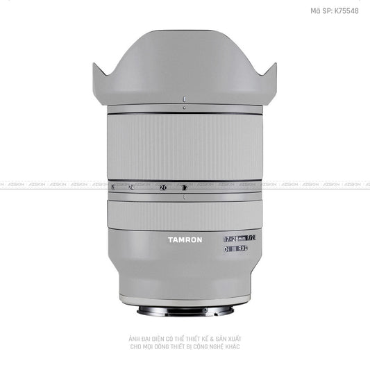 Dán Skin Ống Kính Tamron Đổi Màu Bạc | K75548