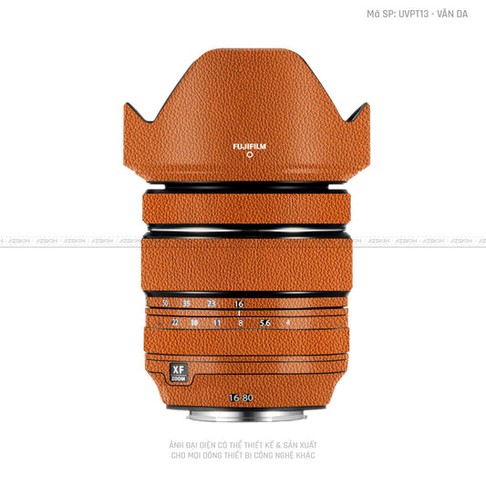 Dán Skin Ống Kính Fujifilm Vân Da Cam | UVPT13