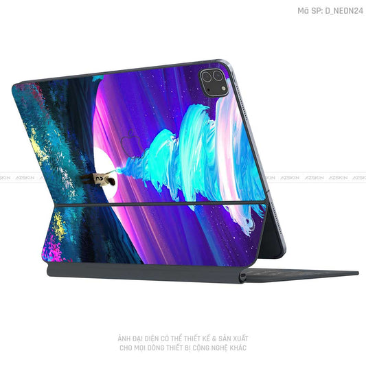 Dán Skin Magic Keyboard Hình Neon | D_NEON24