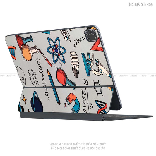 Dán Skin Magic Keyboard Hình Khoa Học | D_KH09