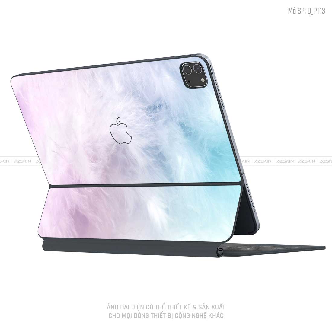 Dán Skin Magic Keyboard Hình Pastel | D_PT13