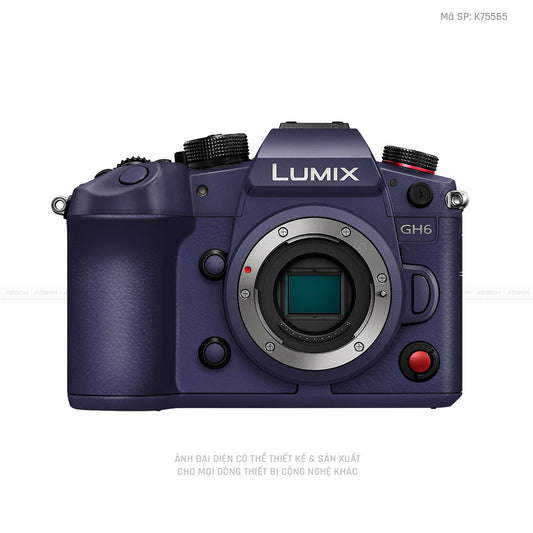 Dán Skin Máy Ảnh Lumix Màu K75565 - TÍM