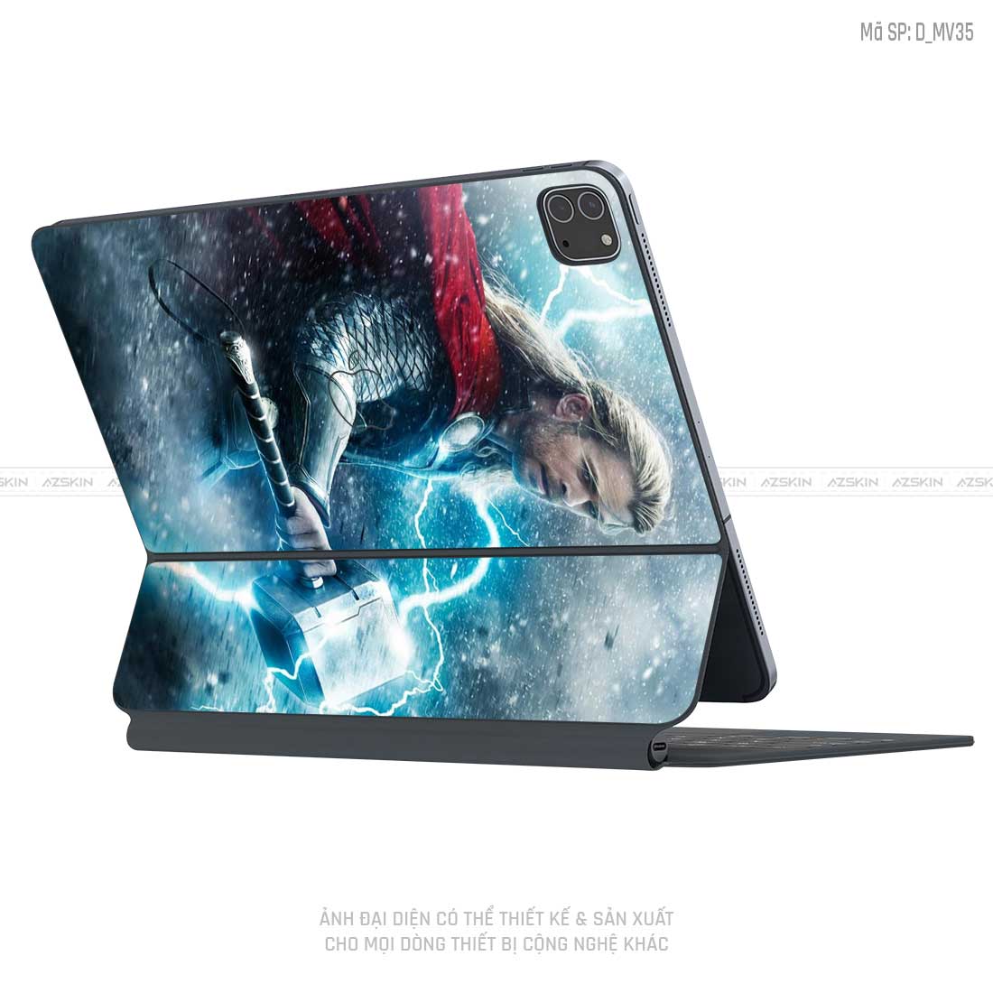 Dán Skin Magic Keyboard Hình Marvel | D_MV35