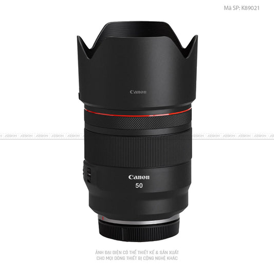 Dán Skin Ống Kính Canon Màu Đen | K89021