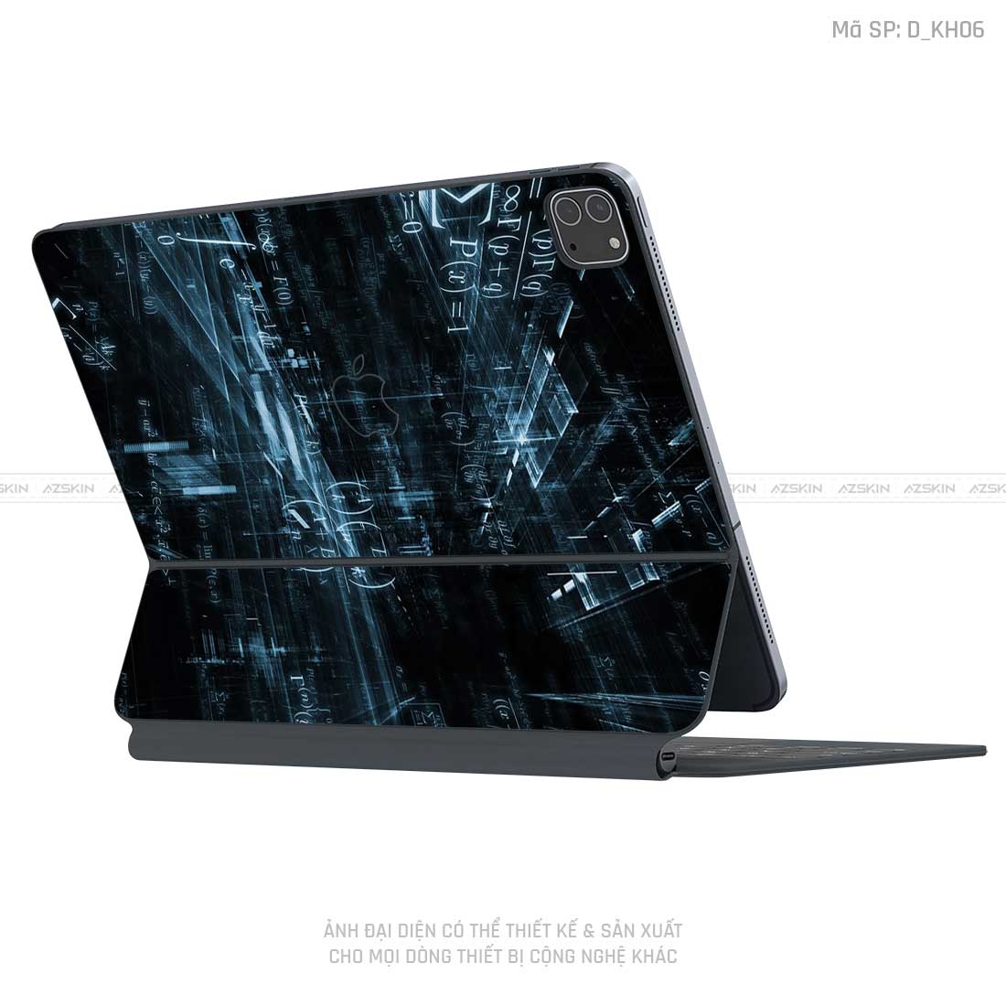 Dán Skin Magic Keyboard Hình Khoa Học | D_KH06