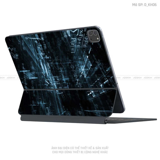 Dán Skin Magic Keyboard Hình Khoa Học | D_KH06