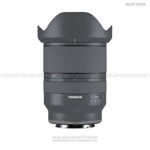 Dán Skin Ống Kính Tamron Đổi Màu Xám | K75320