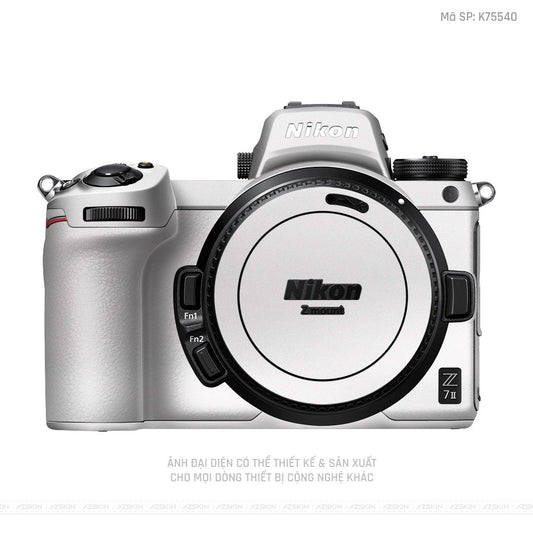 Dán Skin Máy Ảnh Nikon Màu Trắng | K75540