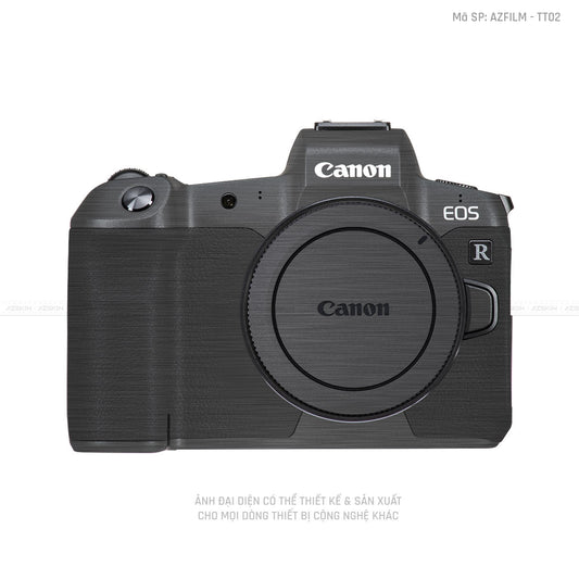 Dán Skin Máy Ảnh Canon Vân Xước Titan Xám | AZFILM - TT03