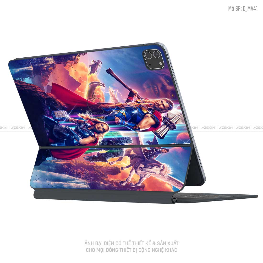 Dán Skin Magic Keyboard Hình Marvel | D_MV41