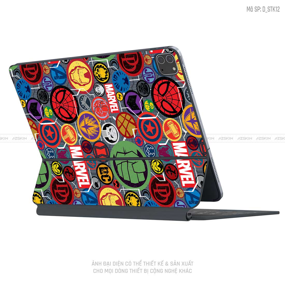 Dán Skin Magic Keyboard Hình Sticker | D_STK12