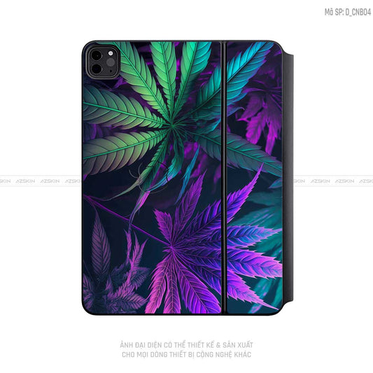 Dán Skin Magic Keyboard Hình Canabis | D_CNB04