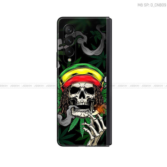 Dán Skin Galaxy Z Fold 7 Hình Canabis | D_CNB09