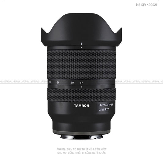 Dán Skin Ống Kính Tamron Đổi Màu Đen | K89021