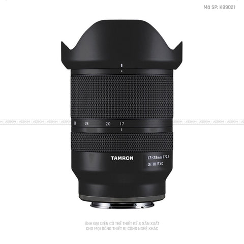 Dán Skin Ống Kính Tamron Đổi Màu Đen | K89021