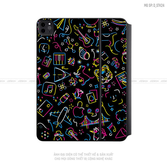 Dán Skin Magic Keyboard Hình Sticker | D_STK24