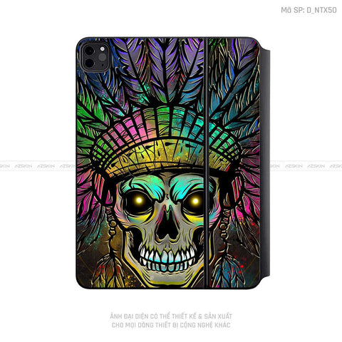 Dán Skin Magic Keyboard Hình Tattoo | D_NTX50