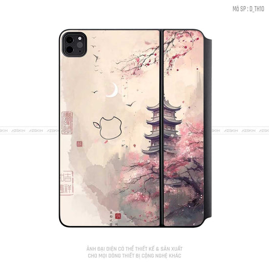 Dán Skin Magic Keyboard Hình Thư Pháp | D_TH10