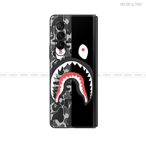 Dán Skin Galaxy Z Fold3 Hình Bape | D_TH21
