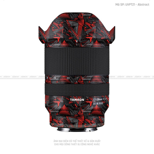 Dán Skin Ống Kính Tamron Vân Nổi Abstract 01 | UVPT21