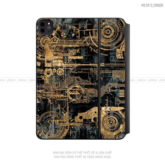 Dán Skin Magic Keyboard Hình Công Nghệ | D_CONE06