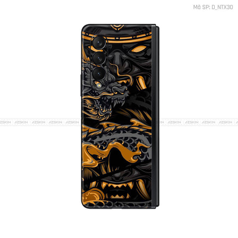 Dán Skin Galaxy Z Fold3 Hình Samurai - Satan | D_NTX30