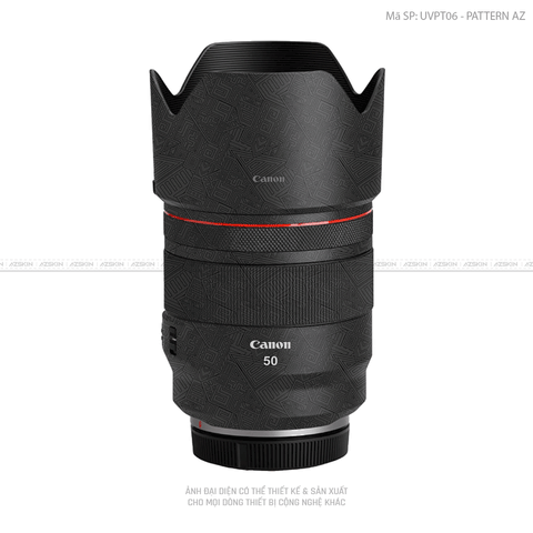 Dán Skin Ống Kính Canon Vân Nổi Pattern AZ | UVPT06