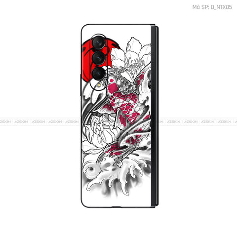 Dán Skin Galaxy Z Fold 6 Hình Tattoo | D_NTX05
