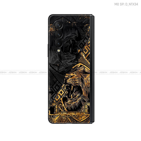 Dán Skin Galaxy Z Fold 6 Hình Tattoo | D_NTX34