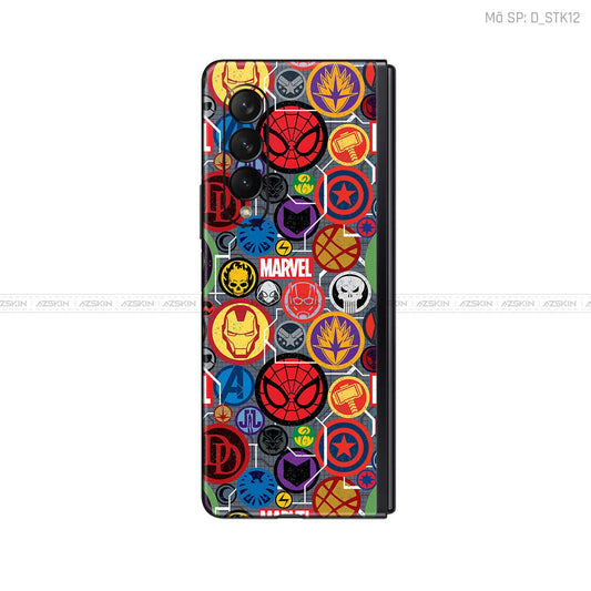 Dán Skin Galaxy Z Fold4 Hình Sticker | D_STK12