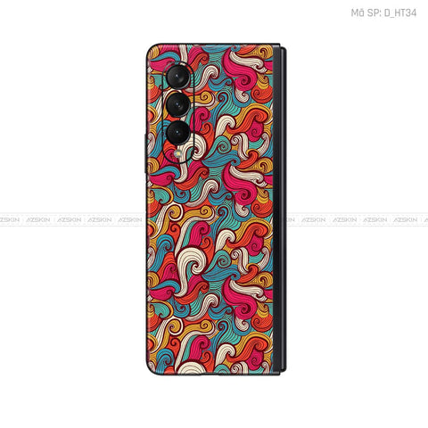 Dán Skin Galaxy Z Fold3 Hình Họa Tiết | D_HT34