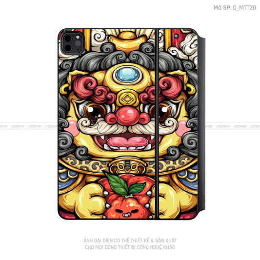 Dán Skin Magic Keyboard Hình Mèo Thần Tài | D_MTT20