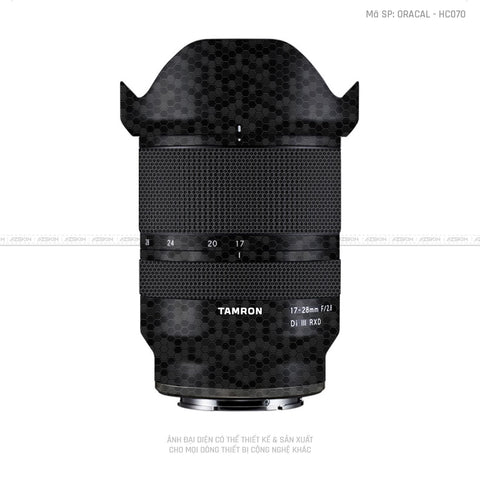 Dán Skin Ống Kính Tamron Vân Cocoon Black | CO070